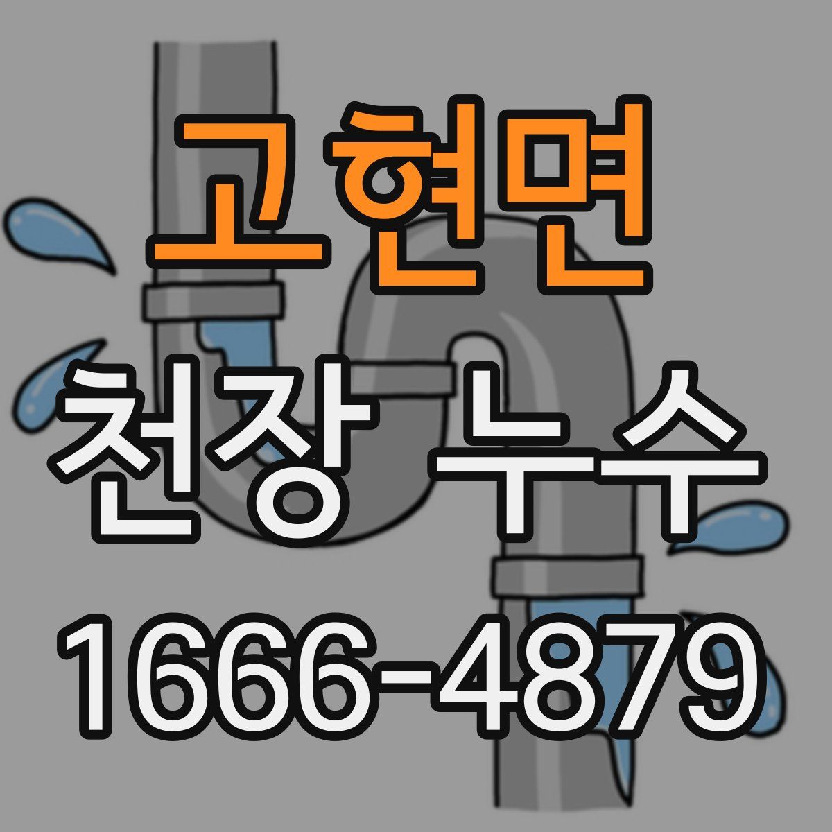 고현면 천장 누수