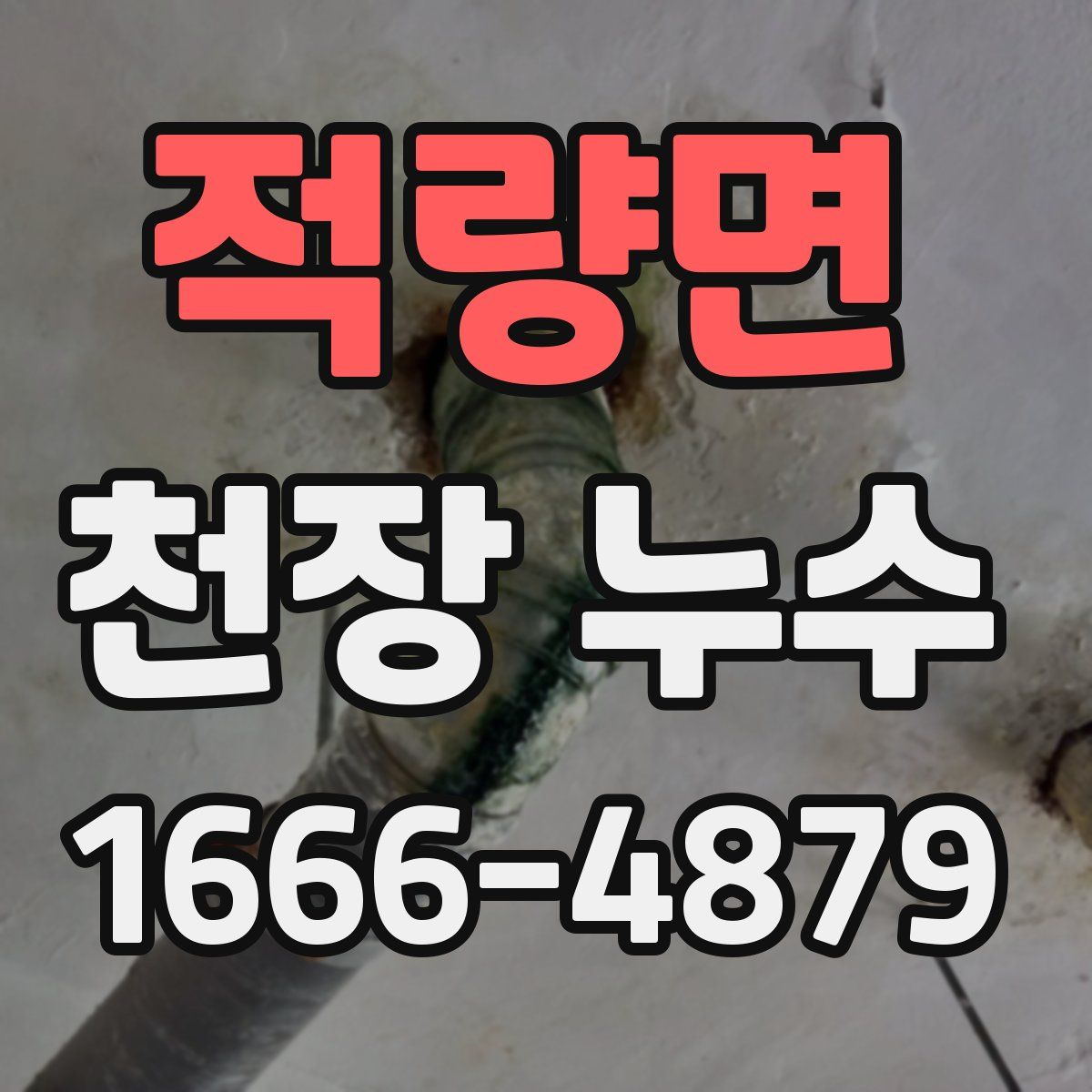 적량면 천장 누수