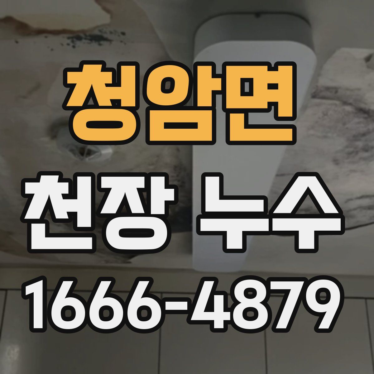 청암면 천장 누수