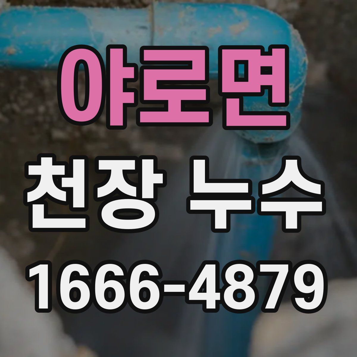 야로면 천장 누수