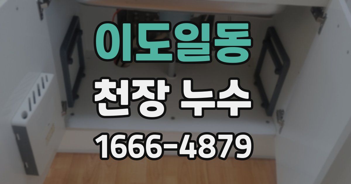 이도일동 천장 누수