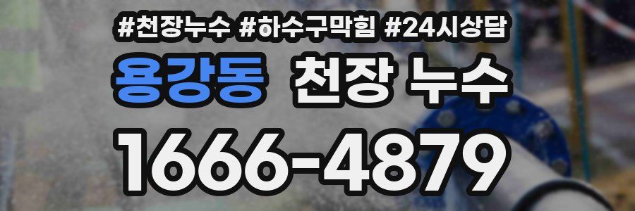 용강동 천장 누수