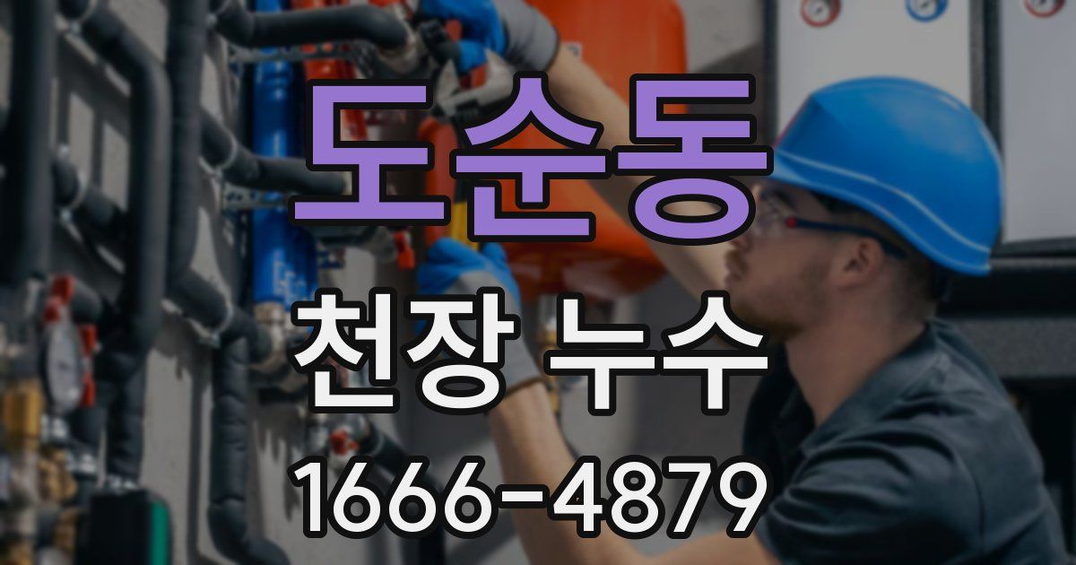 도순동 천장 누수