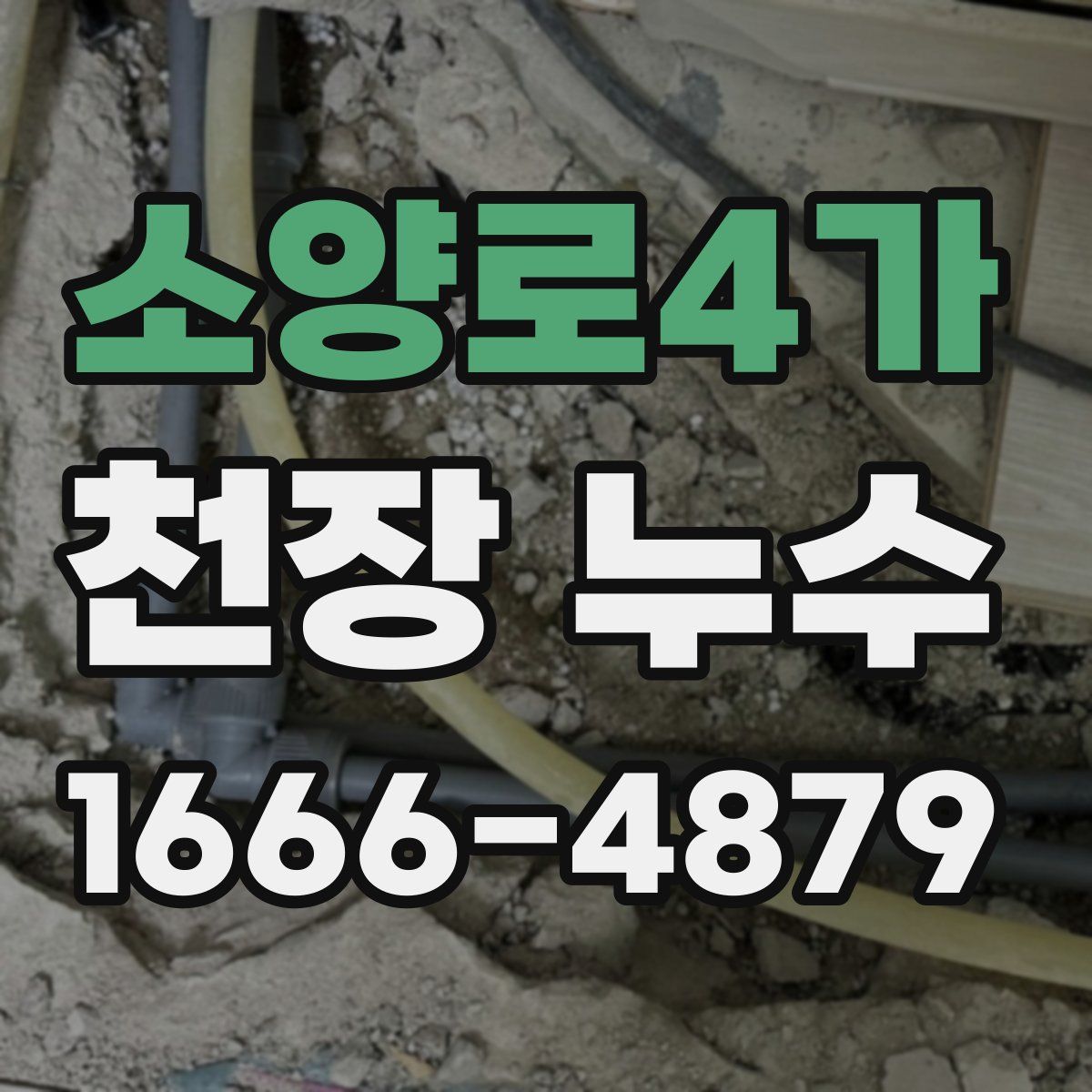 소양로4가 천장 누수