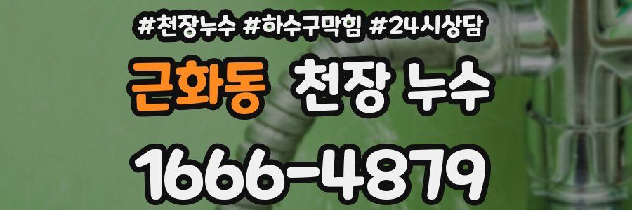 근화동 천장 누수