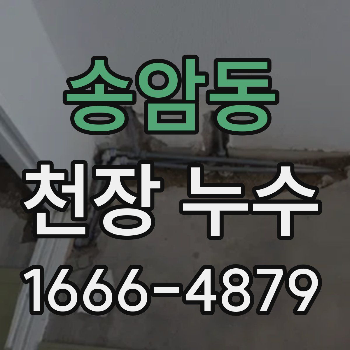 송암동 천장 누수