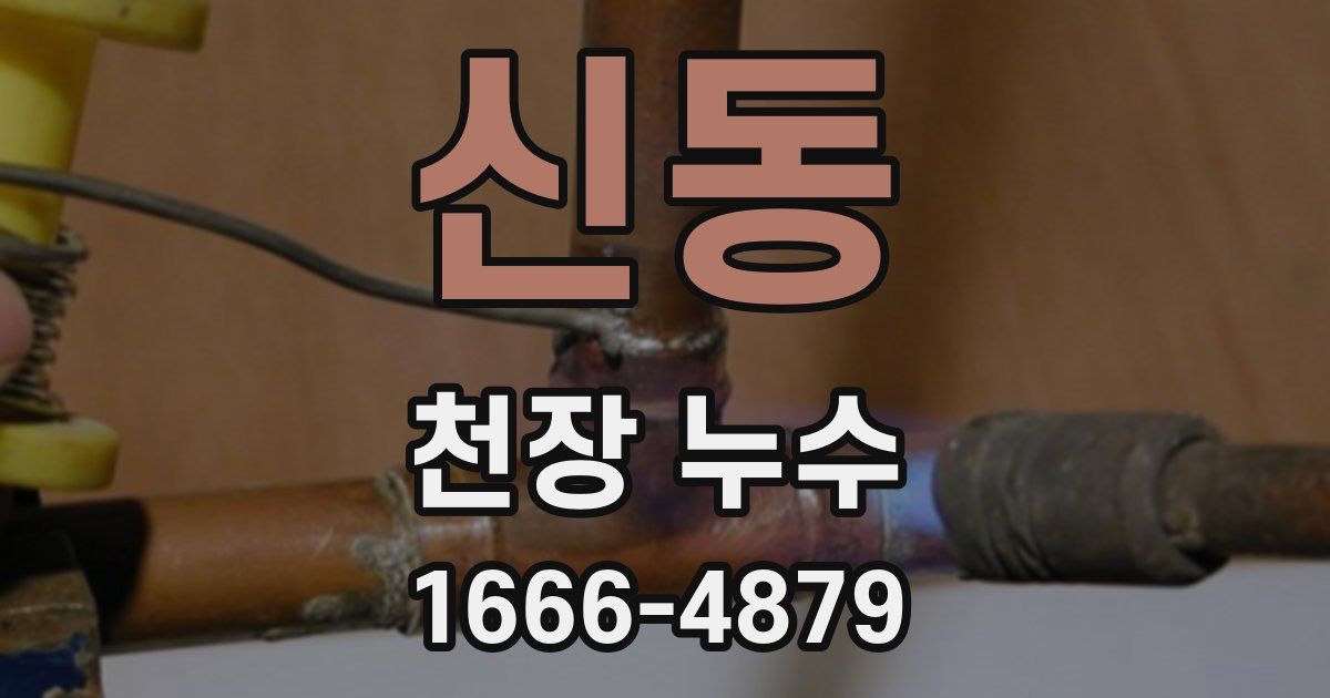 신동 천장 누수