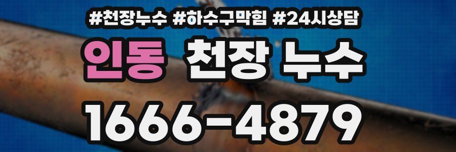 인동 천장 누수