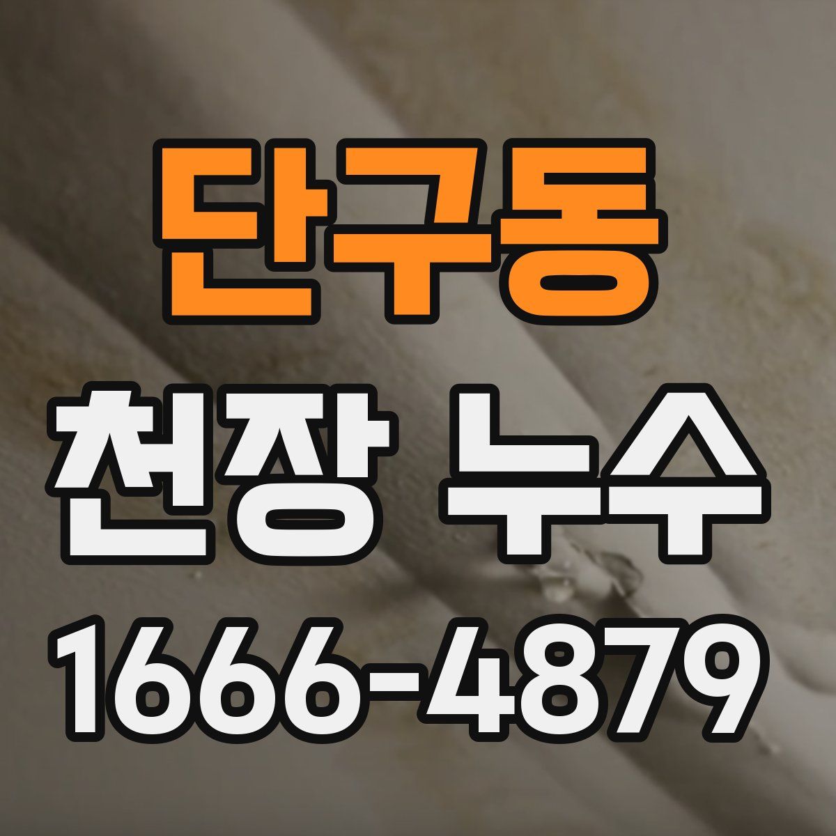 단구동 천장 누수