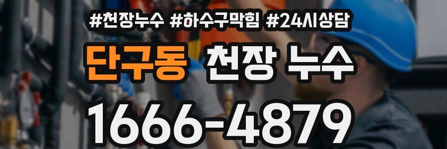 단구동 천장 누수