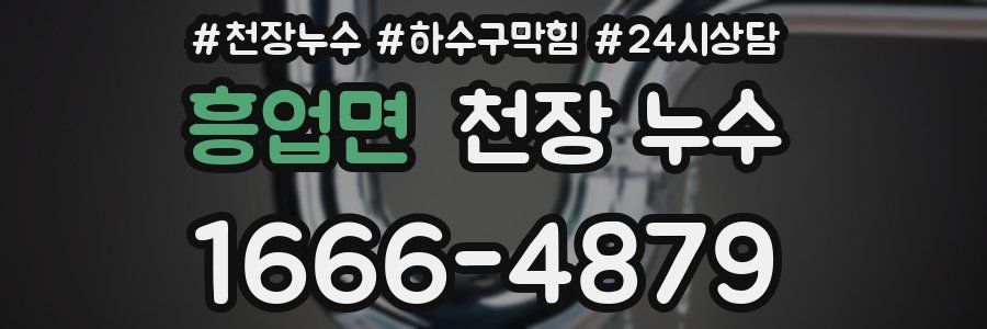 흥업면 천장 누수