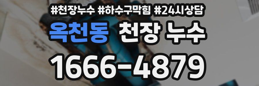 옥천동 천장 누수