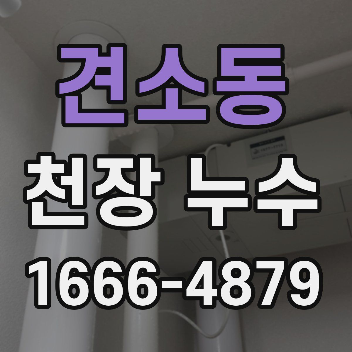 견소동 천장 누수