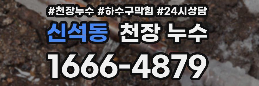 신석동 천장 누수