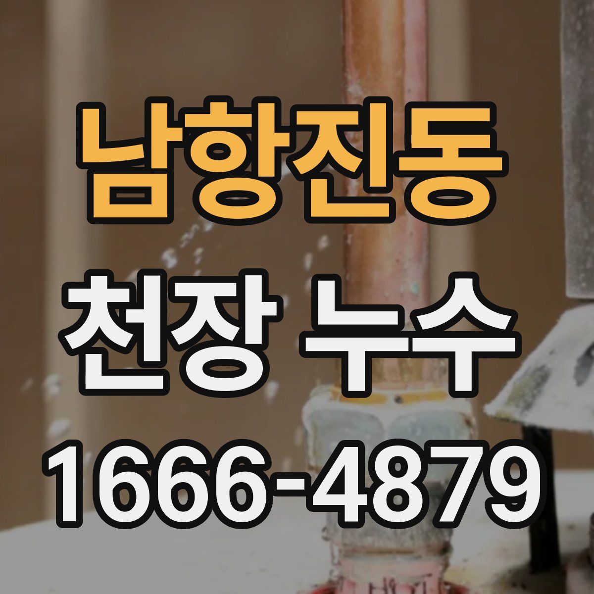 남항진동 천장 누수