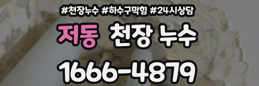 저동 천장 누수