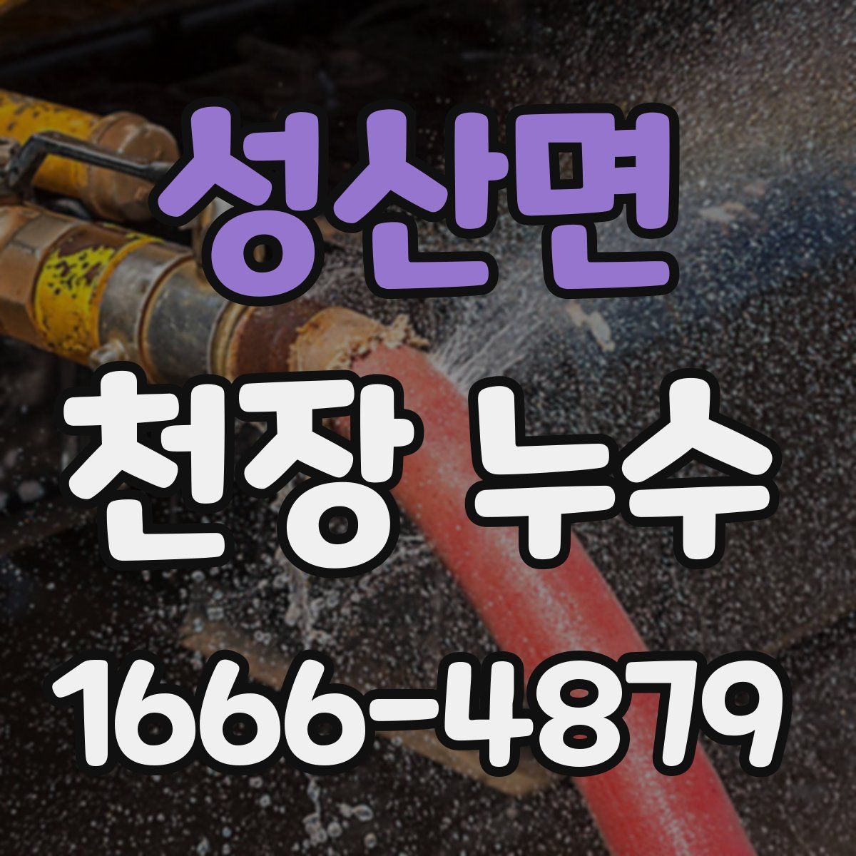 성산면 천장 누수