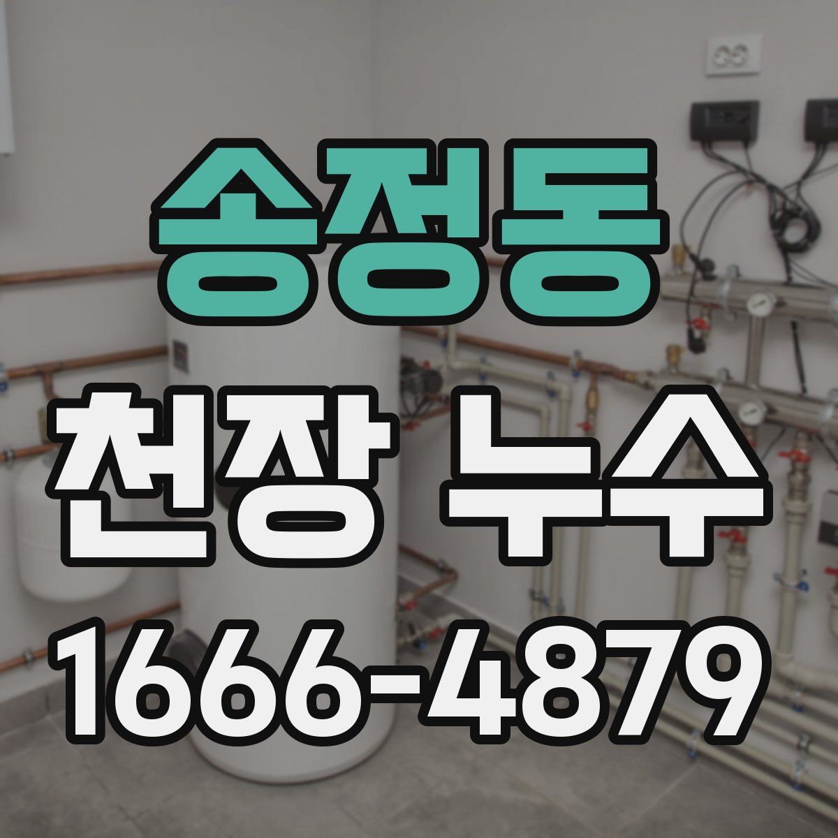 송정동 천장 누수