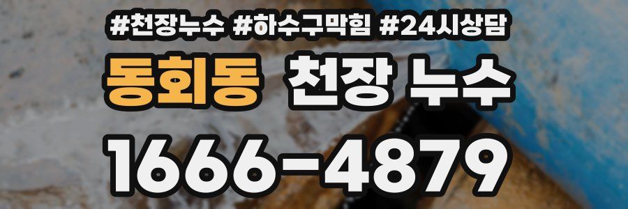 동회동 천장 누수
