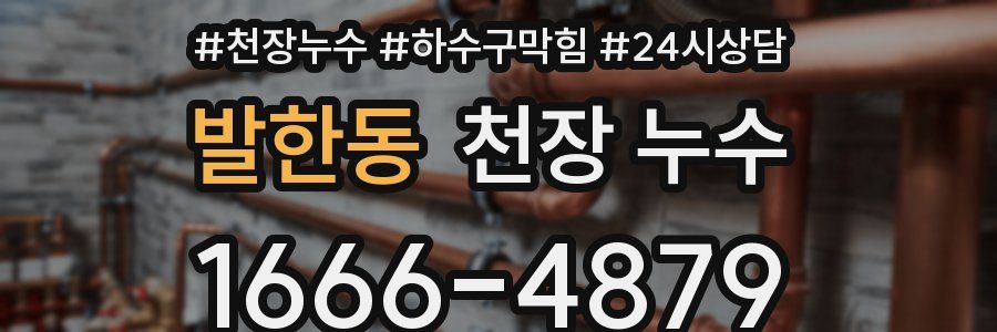 발한동 천장 누수