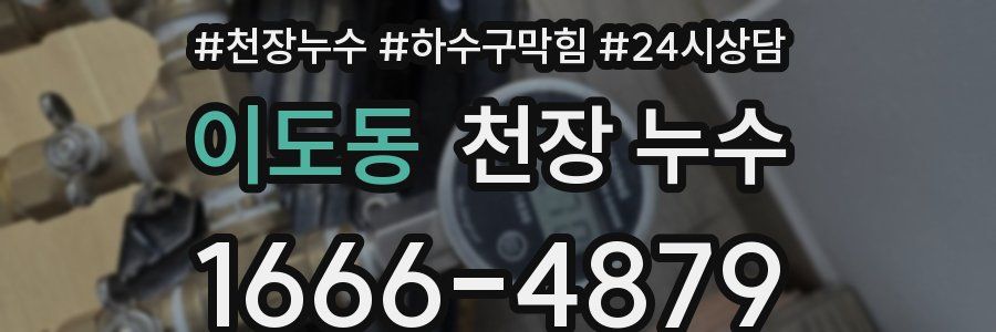 이도동 천장 누수