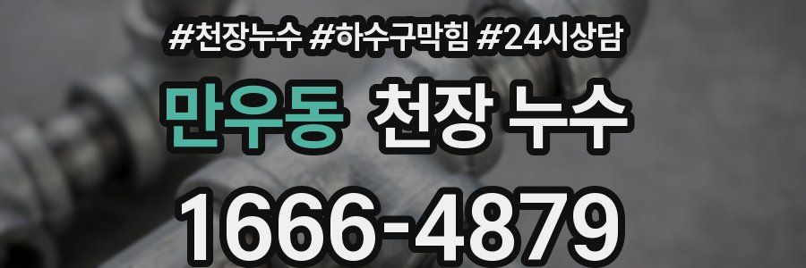 만우동 천장 누수