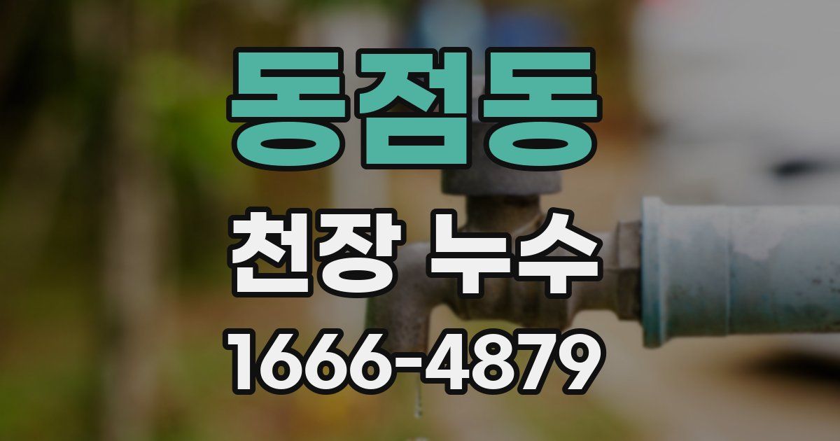 동점동 천장 누수