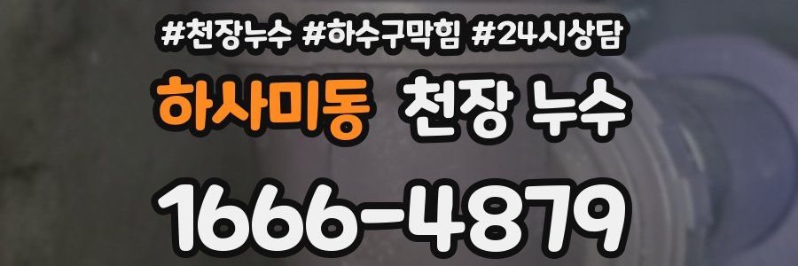 하사미동 천장 누수