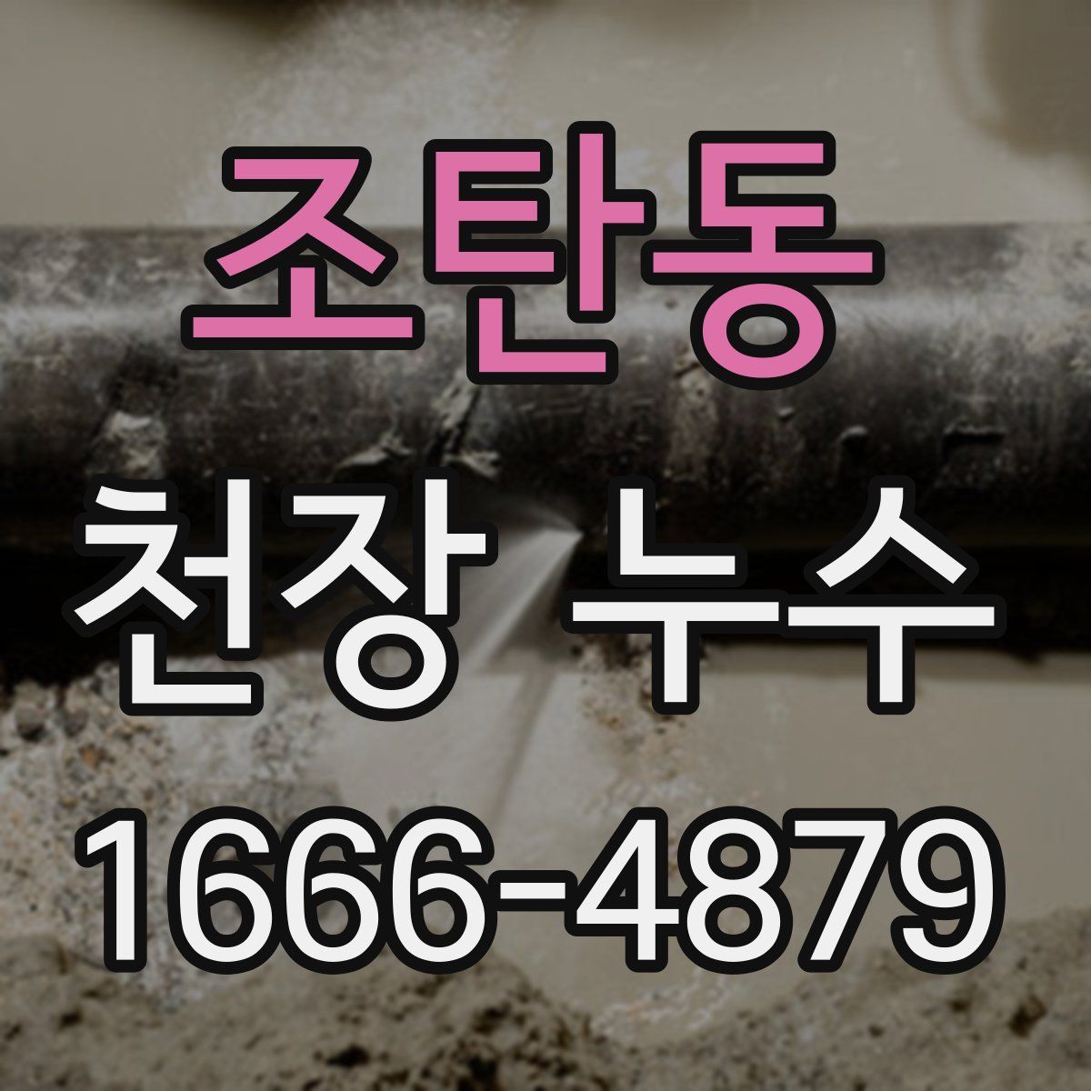 조탄동 천장 누수