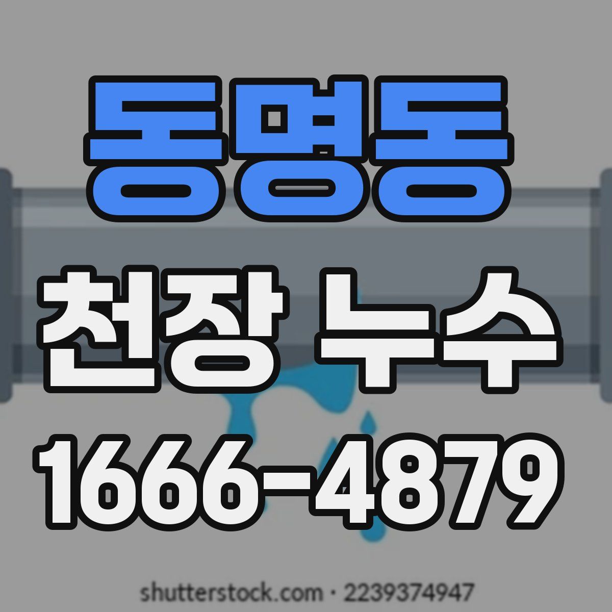 동명동 천장 누수