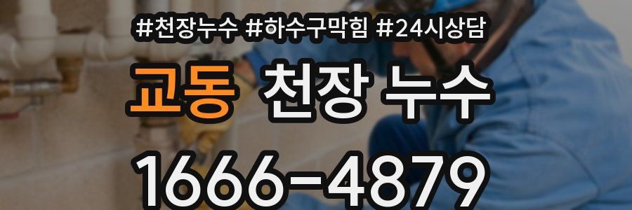 교동 천장 누수