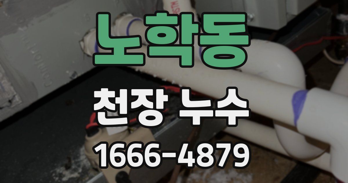 노학동 천장 누수