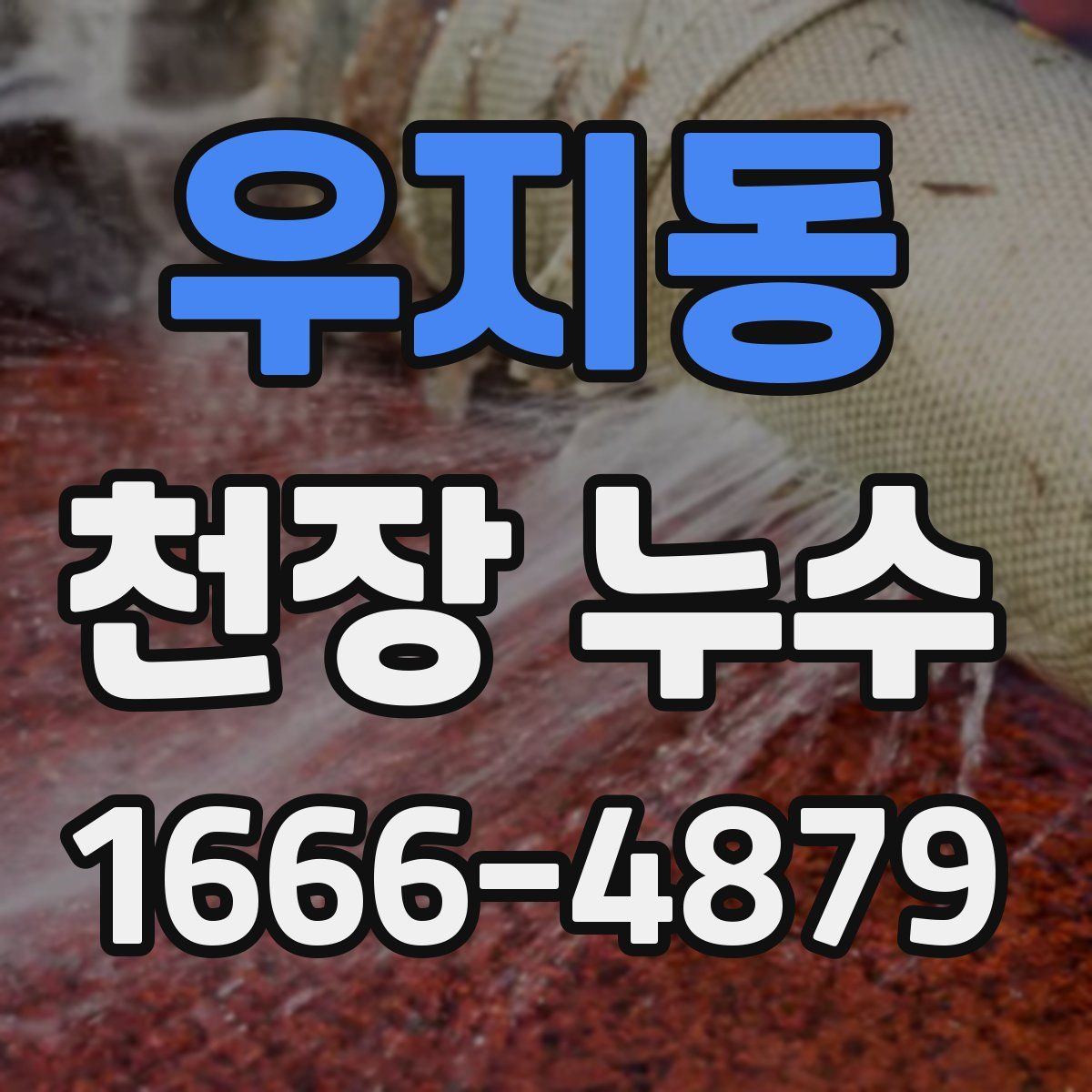 우지동 천장 누수