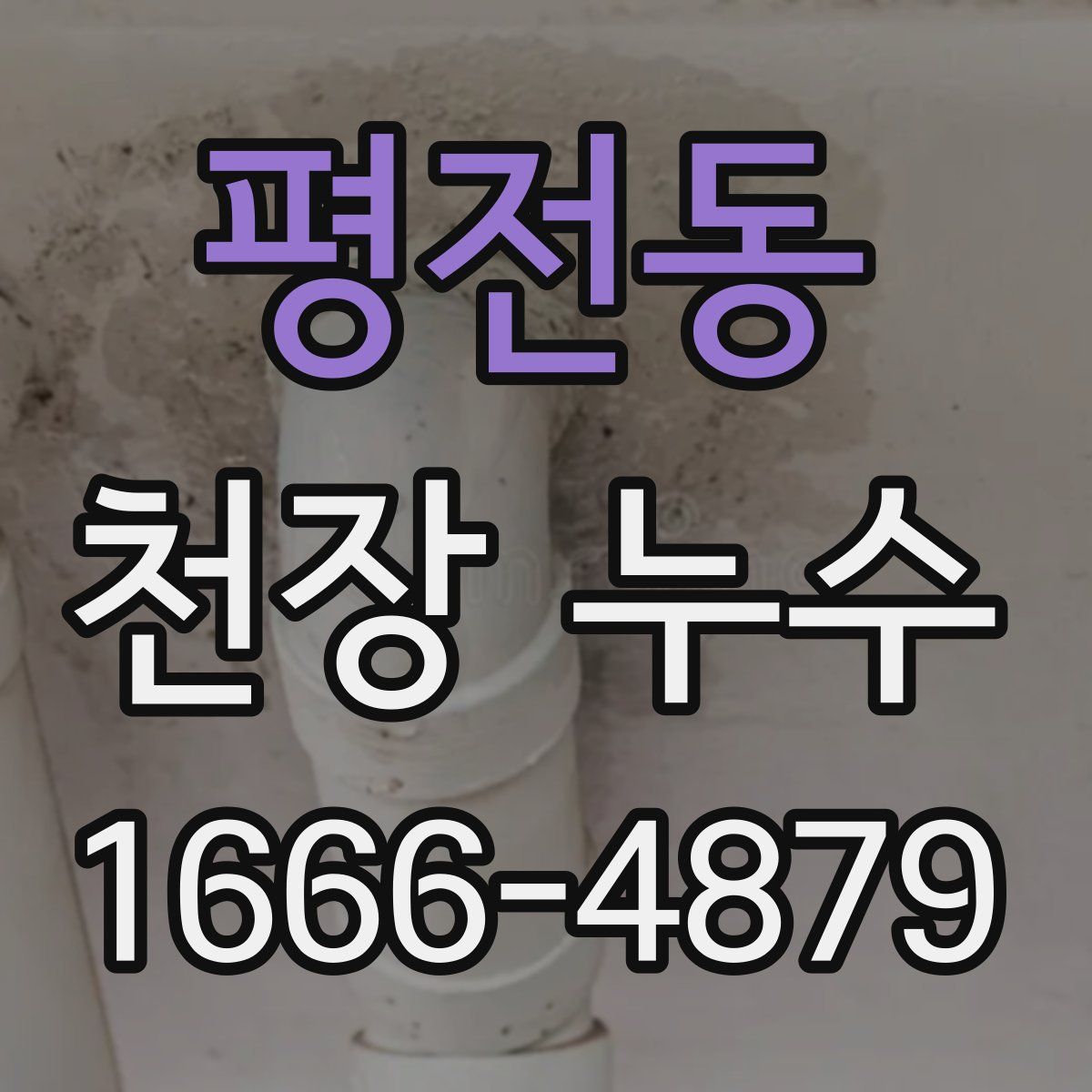 평전동 천장 누수