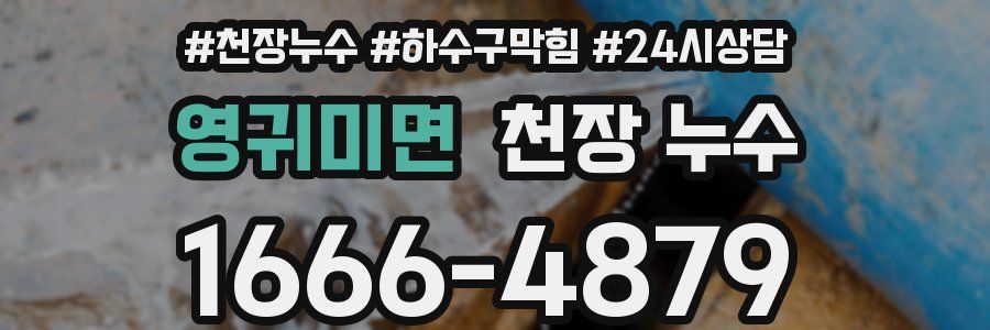 영귀미면 천장 누수