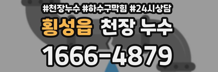 횡성읍 천장 누수