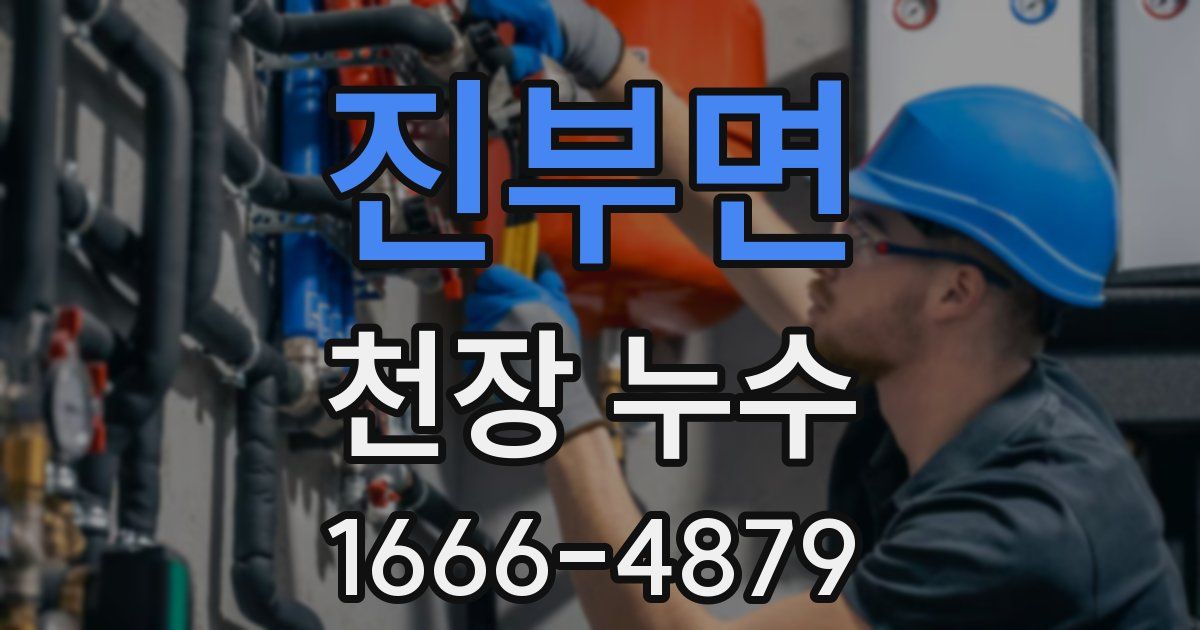 진부면 천장 누수