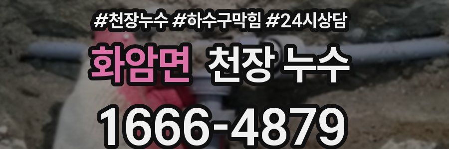 화암면 천장 누수