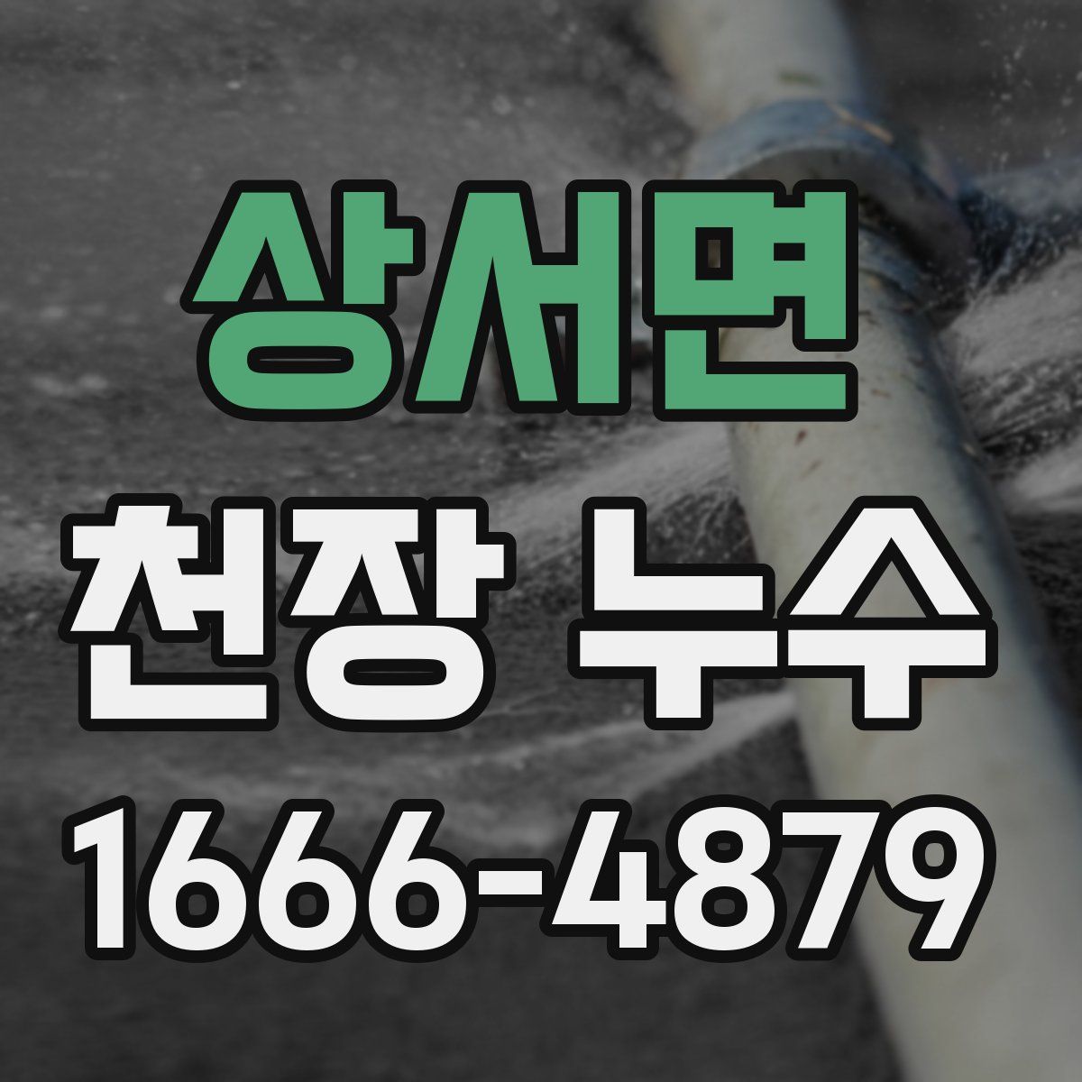 상서면 천장 누수