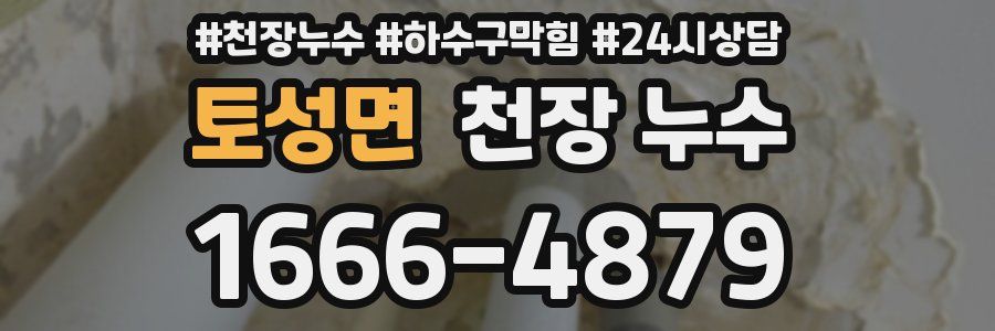 토성면 천장 누수