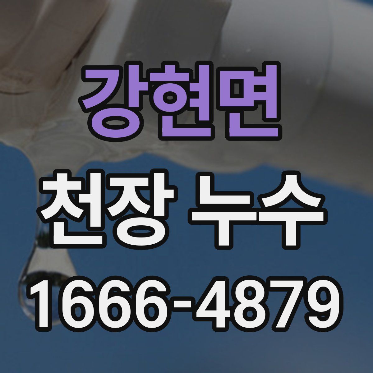 강현면 천장 누수