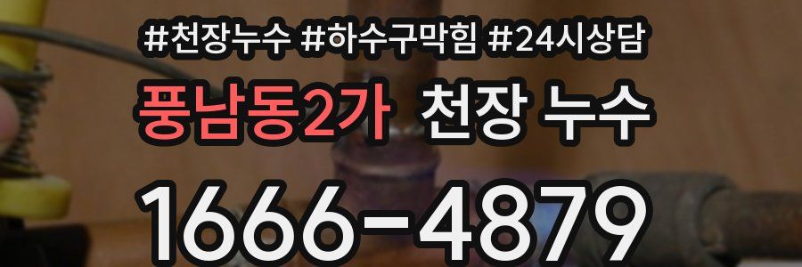 풍남동2가 천장 누수