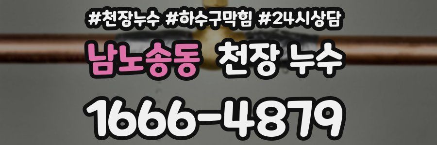 남노송동 천장 누수