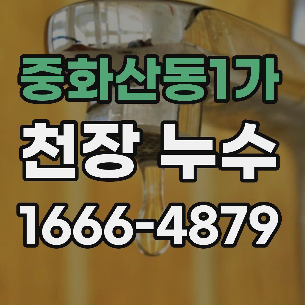 중화산동1가 천장 누수