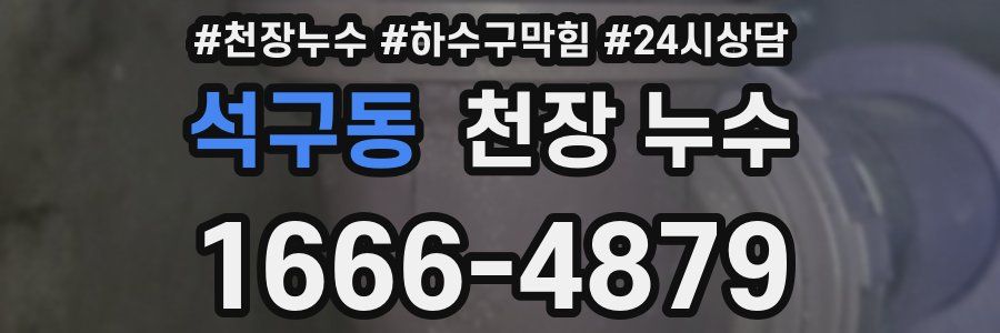 석구동 천장 누수