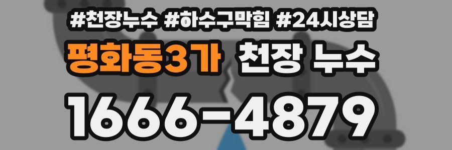 평화동3가 천장 누수