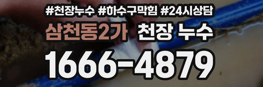 삼천동2가 천장 누수