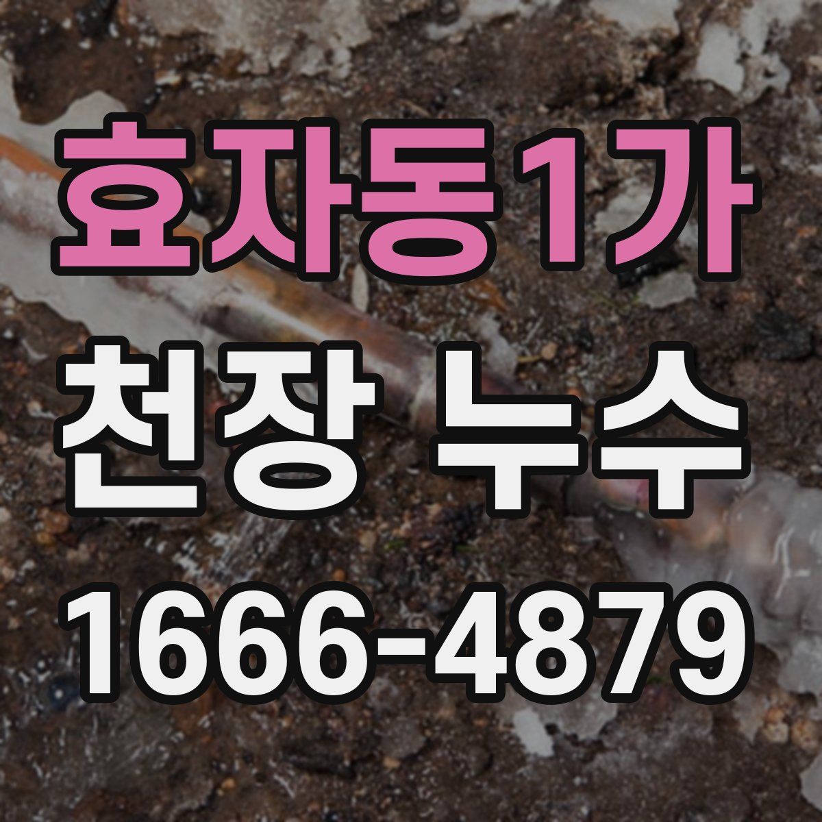 효자동1가 천장 누수