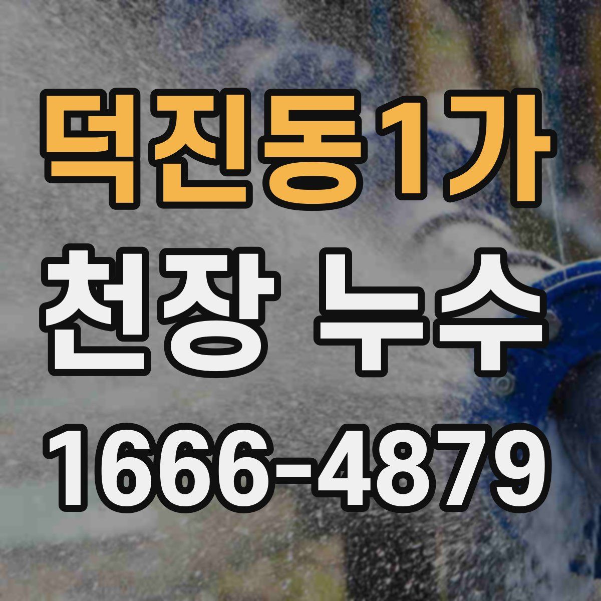 덕진동1가 천장 누수