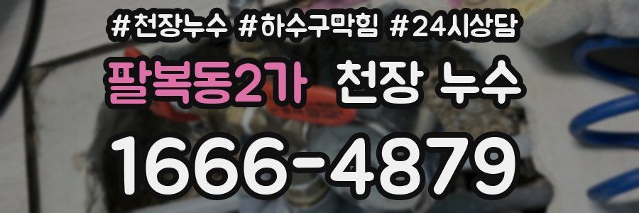 팔복동2가 천장 누수